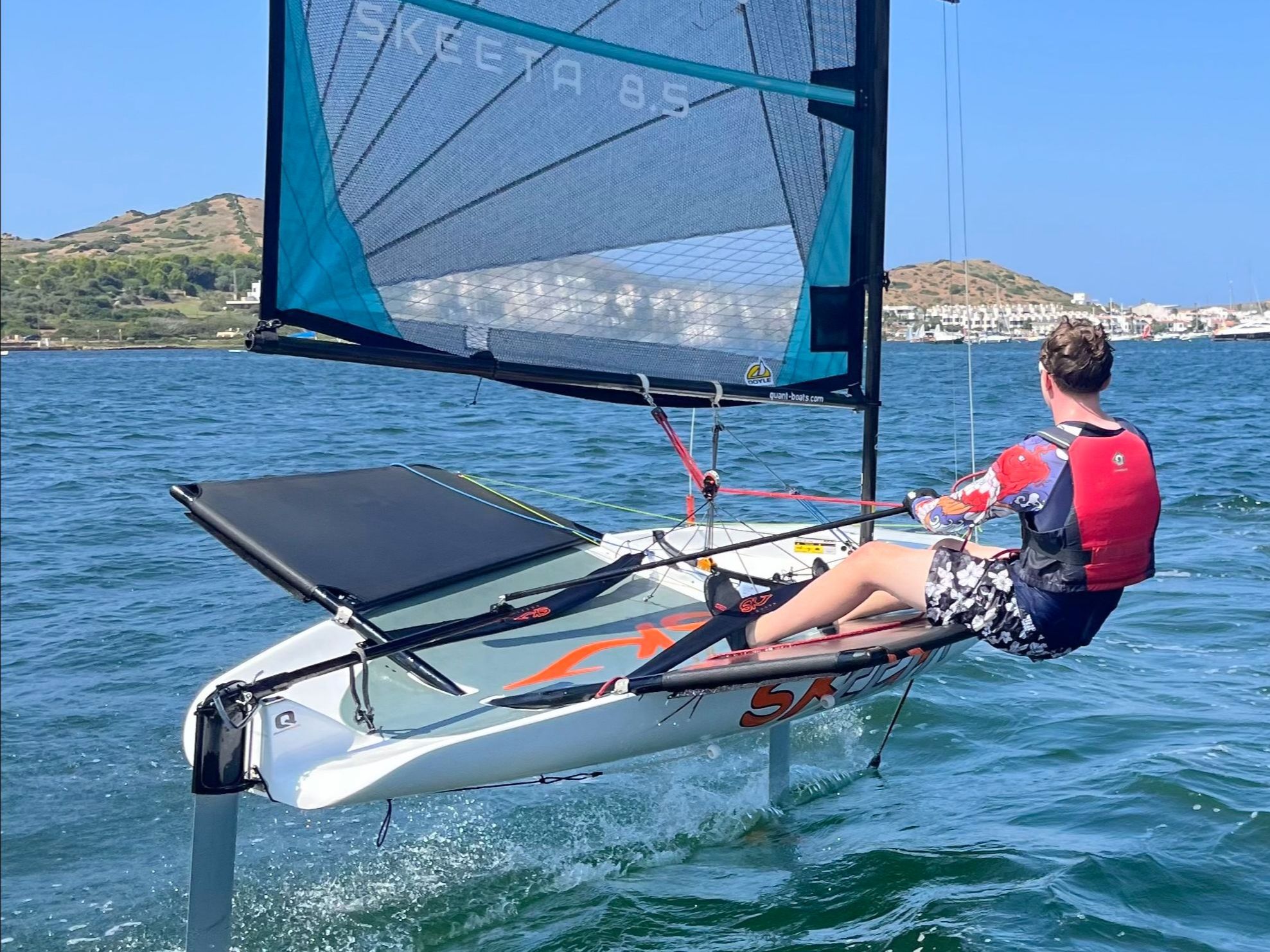 Vela ligera en menorca